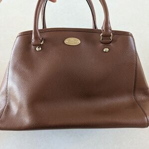 Coach Brown Leather Handbag